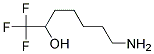 7-AMINO-1,1,1-TRIFLUOROHEPTAN-2-OL Struktur