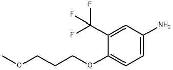 4-(3-METHOXYPROPOXY)-3-(TRIFLUOROMETHYL)ANILINE Struktur