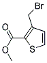 3-BROMOMETHYL-THIOPHENE-2-CARBOXYLIC ACID METHYL ESTER Struktur