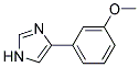 4-(3-METHOXY-PHENYL)-1H-IMIDAZOLE Struktur