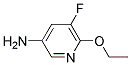 6-ETHOXY-5-FLUORO-PYRIDIN-3-YLAMINE Struktur