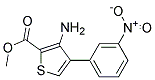 METHYL 3-AMINO-4-(3-NITROPHENYL)THIOPHENE-2-CARBOXYLATE Struktur