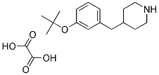 4-(3-TERT-BUTYLOXYBENZYL) PIPERIDINE OXALATE Struktur