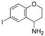 3,4-DIHYDRO-6-IODO-2H-CHROMEN-4-AMINE Struktur