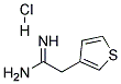 2-THIOPHEN-3-YL-ACETAMIDINE HCL Struktur