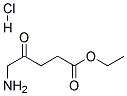 5-AMINO-4-OXOPENTANOIC ACID ETHYL ESTER HYDROCHLORIDE Struktur