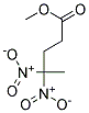 4,4-DINITRO VALERIC ACID, METHYL ESTER Struktur