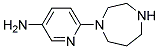 6-[1,4]DIAZEPAN-1-YL-PYRIDIN-3-YLAMINE Struktur