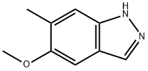 5-METHOXY-6-METHYL (1H)INDAZOLE Struktur