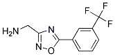 (5-(3-(TRIFLUOROMETHYL)PHENYL)-1,2,4-OXADIAZOL-3-YL)METHANAMINE Struktur