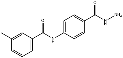 N-(4-HYDRAZINOCARBONYL-PHENYL)-3-METHYL-BENZAMIDE Struktur