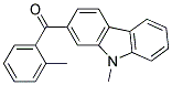 (9-METHYL-9H-CARBAZOL-2-YL)-O-TOLYL-METHANONE Struktur