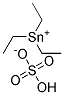 Triethyltin hydrogen sulfate Struktur