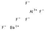 BARIUM ALUMINUM FLUORIDE Struktur