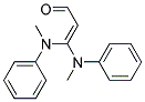 3,3-DI(METHYLANILINO)ACRYLALDEHYDE, TECH Struktur