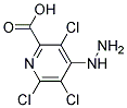 3,5,6-TRICHLORO-4-HYDRAZINOPYRIDINE-2-CARBOXYLIC ACID, TECH Struktur