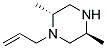 (-)-(2R,5S)-1-ALLYL-2,5-DIMETHYLPIPERAZINE Struktur