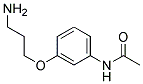 3'-(3-AMINO-1-PROPYLOXY)ACETANILIDE, TECH Struktur