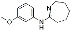 N-(3-METHOXYPHENYL)-3,4,5,6-TETRAHYDRO-2H-AZEPIN-7-AMINE Struktur