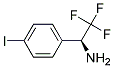 (S)-2,2,2-TRIFLUORO-1-(4-IODO-PHENYL)-ETHYLAMINE Struktur