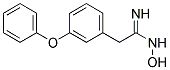 N-HYDROXY-2-(3-PHENOXY-PHENYL)-ACETAMIDINE Struktur