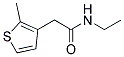 N-ETHYL-2-(2-METHYL-THIOPHEN-3-YL)-ACETAMIDE Struktur