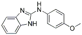 N-(4-METHOXYPHENYL)-1H-BENZIMIDAZOL-2-AMINE Struktur