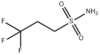 3,3,3-TRIFLUOROPROPANE-1-SULPHONAMIDE Struktur