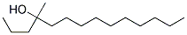 4-METHYL TETRADECANOL-4 Struktur