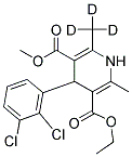 FELODIPINE-D3 Struktur