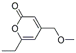 6-ETHYL-4-METHOXYMETHYL-PYRAN-2-ONE Struktur