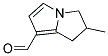 6-METHYL-6,7-DIHYDRO-5H-PYRROLIZINE-1-CARBALDEHYDE Struktur