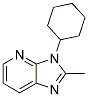 3-CYCLOHEXYL-2-METHYL-3H-IMIDAZO[4,5-B]PYRIDINE Struktur