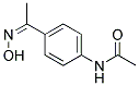 N-[4-[(1Z)-N-HYDROXYETHANIMIDOYL]PHENYL]ACETAMIDE Struktur