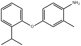 4-(2-ISOPROPYLPHENOXY)-2-METHYLANILINE Struktur