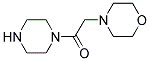 4-(2-OXO-2-PIPERAZIN-1-YLETHYL)MORPHOLINE Struktur