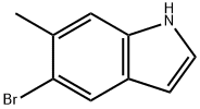 5-BROMO-6-METHYL INDOLE Struktur