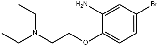 5-BROMO-2-[2-(DIETHYLAMINO)ETHOXY]ANILINE Struktur