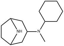 N-CYCLOHEXYL-N-METHYL-8-AZABICYCLO[3.2.1]OCTAN-3-AMINE Struktur