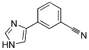 3-(1H-IMIDAZOL-4-YL)-BENZONITRILE Struktur