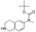 TERT-BUTYL (1,2,3,4-TETRAHYDROISOQUINOLIN-6-YL)METHYLCARBAMATE Struktur