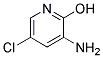 3-AMINO-5-CHLORO-PYRIDIN-2-OL Struktur