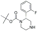 (R)-2-(2-FLUORO-PHENYL)-PIPERAZINE-1-CARBOXYLIC ACID TERT-BUTYL ESTER Struktur