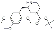 (R)-3-(2,4,5-TRIMETHOXY-BENZYL)-PIPERAZINE-1-CARBOXYLIC ACID TERT-BUTYL ESTER Struktur