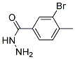 3-BROMO-4-METHYL-BENZOIC ACID HYDRAZIDE Struktur