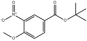 TERT-BUTYL 4-METHOXY-3-NITROBENZOATE Struktur