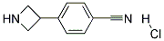 4-(AZETIDIN-3-YL)BENZONITRILE HYDROCHLORIDE Struktur