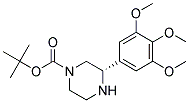 (S)-3-(3,4,5-TRIMETHOXY-PHENYL)-PIPERAZINE-1-CARBOXYLIC ACID TERT-BUTYL ESTER Struktur