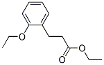 3-(2-ETHOXY-PHENYL)-PROPIONIC ACID ETHYL ESTER Struktur