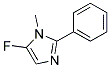 5-FLUORO-1-METHYL-2-PHENYL-1H-IMIDAZOLE Struktur